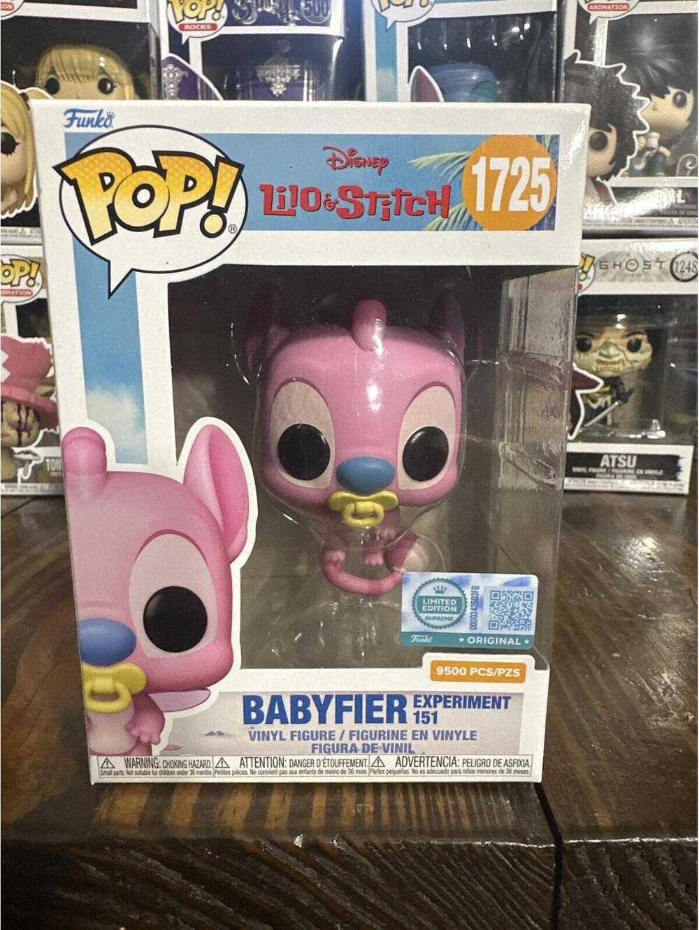 Funko Pop! Disney Lilo & Stitch Babyfier Experiment 151 #1725 Vinyl Figure